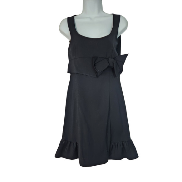 NWT Red Valentino Bow Detail Little Black Dress 40